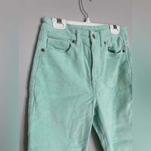 Mint corduroy mom jean - Picture 3 of 6